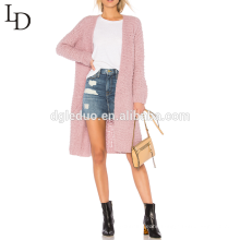 Hot selling autumn casual fashion long women's long cardigan sweater